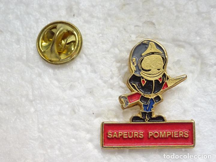 Pins de cole&ccedil;&atilde;o: PIN DE BOMBEROS DE FRANCIA. SAUPEURS POMPIERS