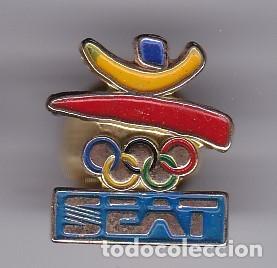 Pins de colecci&oacute;n: SEAT - PIN DEL EMBLEMA DE LAS OLIMPIADAS DE BARCELONA 92 - LOGO (OLYMPIC GAMES)