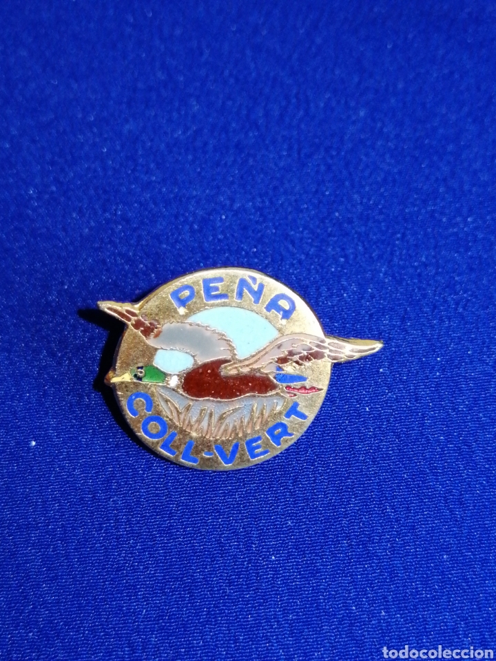 Pins de cole&ccedil;&atilde;o: PE&Ntilde;A COLL-VERT DE CAZA VALENCIA PIN DE OJAL