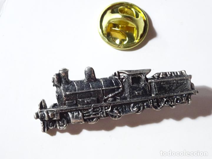 Pins de cole&ccedil;&atilde;o: PIN DE TRENES FERROCARRILES. ESPA&Ntilde;A. LOCOMOTORA ANTIGUA TROFEUS ATENAS LOC 130