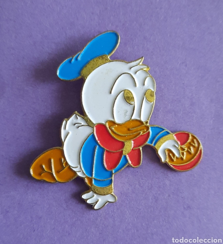 Pin Pins Disney Pato Donald Bebe P122 Comprar Pins Antiguos Y De Coleccion En Todocoleccion
