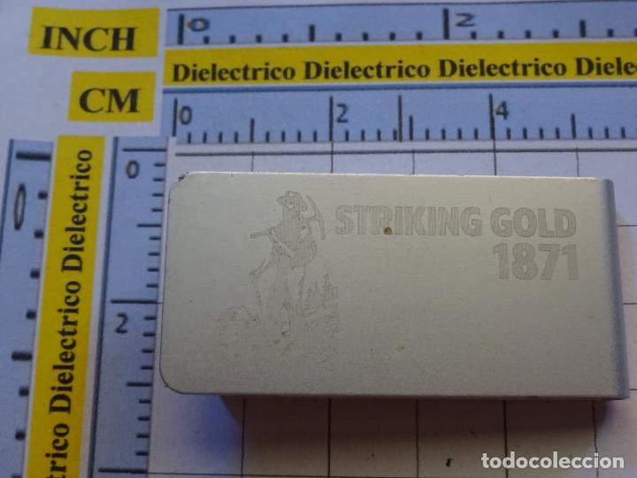 Pins de cole&ccedil;&atilde;o: PINZA PORTABILLETES. PIONEROS FIEBRE DEL ORO. STRIKING GOLD 1871