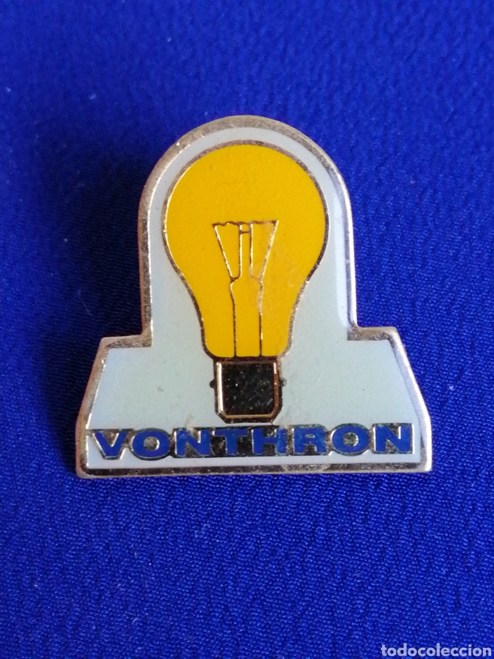 Pins de colecci&oacute;n: PIN VONTHRON BOMBILLA PUBLICIDAD