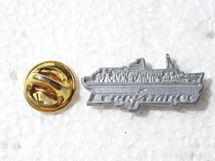 Pins de colecci&oacute;n: PIN DE BARCOS NAVIERAS. FERRI MARROC BUQUES MARRUECOS