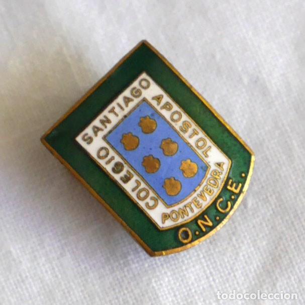 Sammlung von Pins: Insignia de solapa Colegio Santiago Apostol Pontevedra O.N.C.E.