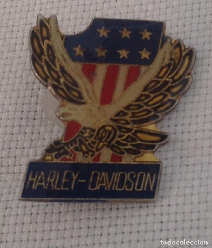 Pins de colecci&oacute;n: HARLEY DAVIDSON INSIGNIA ESMALTE - Foto 1