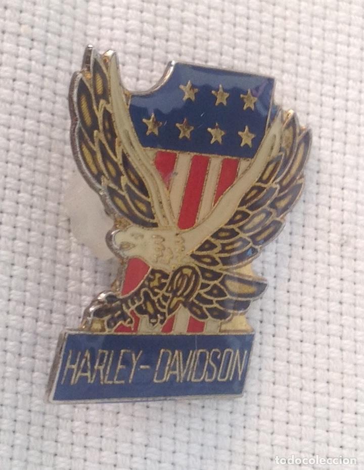 Pins de colecci&oacute;n: HARLEY DAVIDSON INSIGNIA ESMALTE - Foto 4