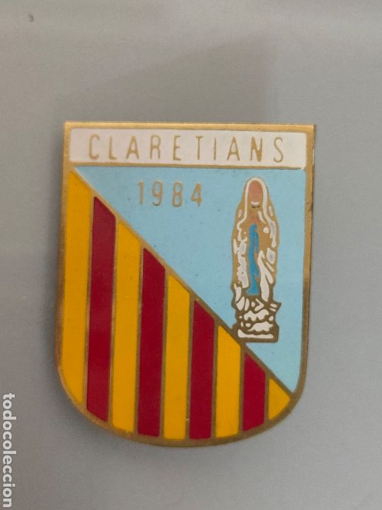 Pins de colecci&oacute;n: ANTIGUO PIN GRANDE IMPERDIBLE CLARETIANS 1984