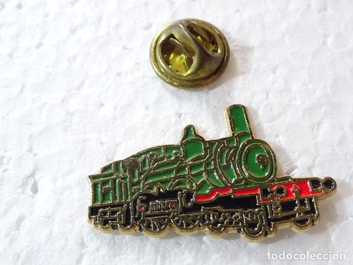 Sammlung von Pins: PIN DE TRENES FERROCARRILES. ESPA&Ntilde;A. ANTIGUA LOCOMOTORA
