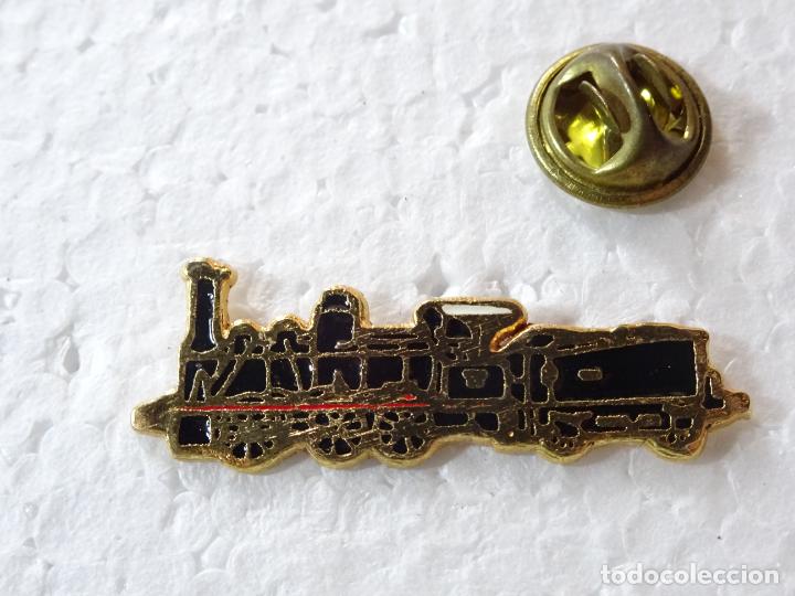 Sammlung von Pins: PIN DE TRENES FERROCARRILES. ESPA&Ntilde;A. ANTIGUA LOCOMOTORA