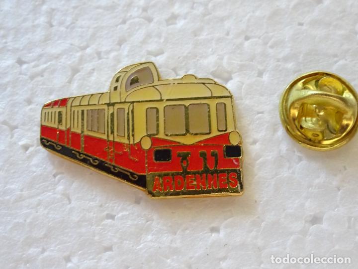 Pins de colecci&oacute;n: PIN DE TRENES FERROCARRILES. FRANCIA B&Eacute;LGICA. ARDENNES ARDENAS