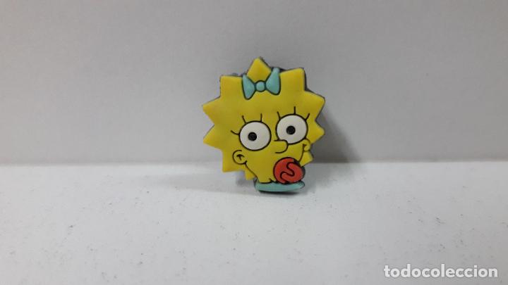 Pins de colecci&oacute;n: MAGGIE SIMPSON . PIN CON ENGANCHE TRASERO - LOS SIMPSON . FOX - PROMOCIONAL PHOSKITOS
