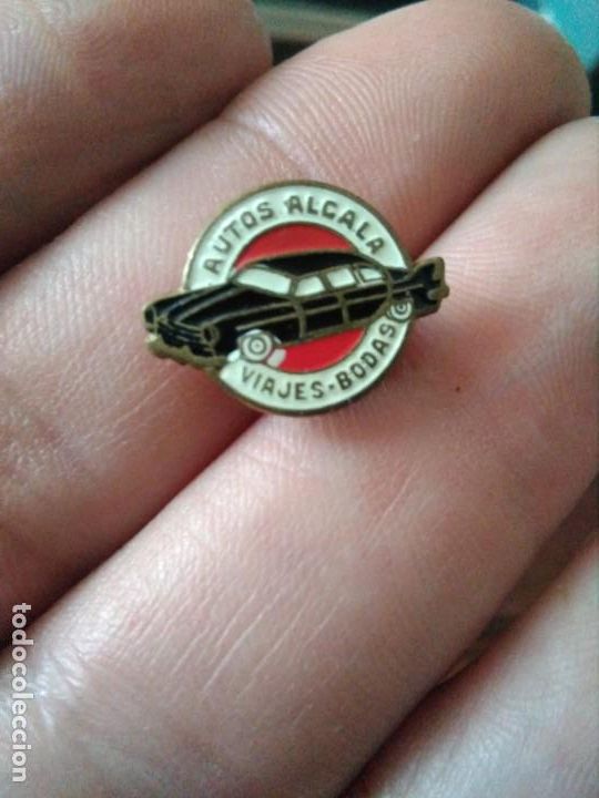 Pins de colecci&oacute;n: INSIGNIA MOTOR AUTOS ALCALA VIAJES Y BODAS AUTOM&Oacute;VILES
