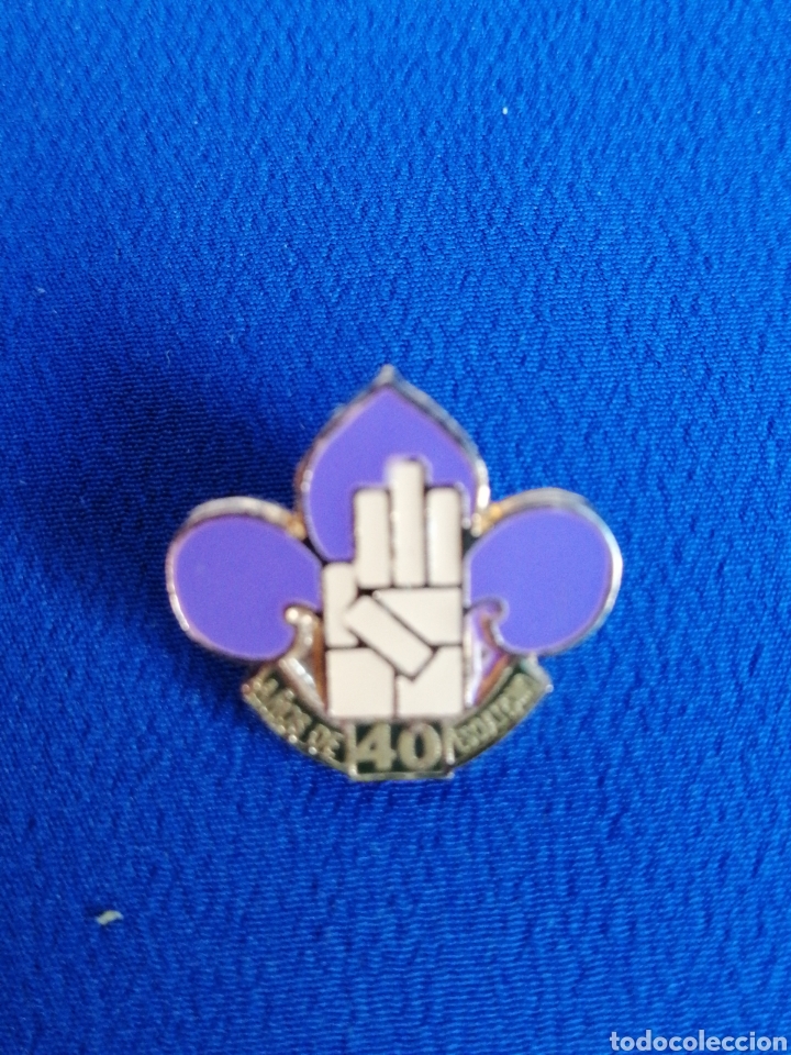 Pins de colecci&oacute;n: BOY SCOUT - ESCULTISMO 40 ANIVERSARIO PIN