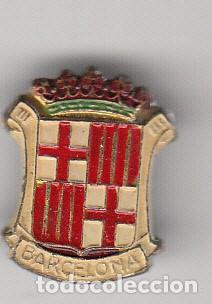 Pins de cole&ccedil;&atilde;o: INSIGNIA DE AGUJA ANTIGUA - ESCUDO DE BARCELONA