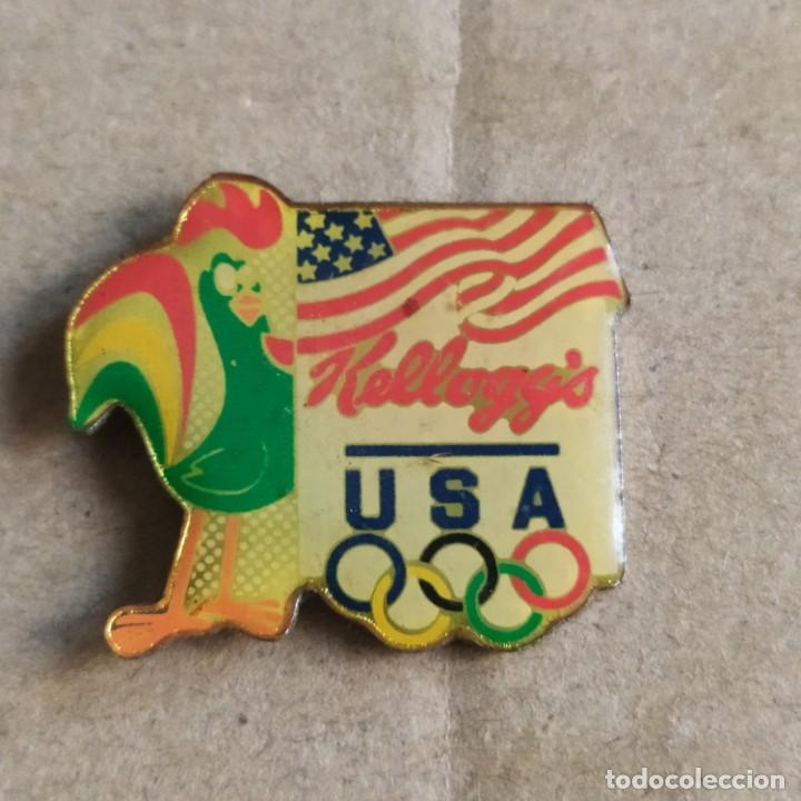 Pin's de collection: ## Pins Kellogg's olimpiada USA ##