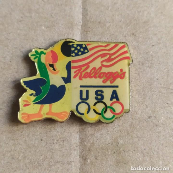 Pin's de collection: ## Pins Kellogg's olimpiada USA 2 ##