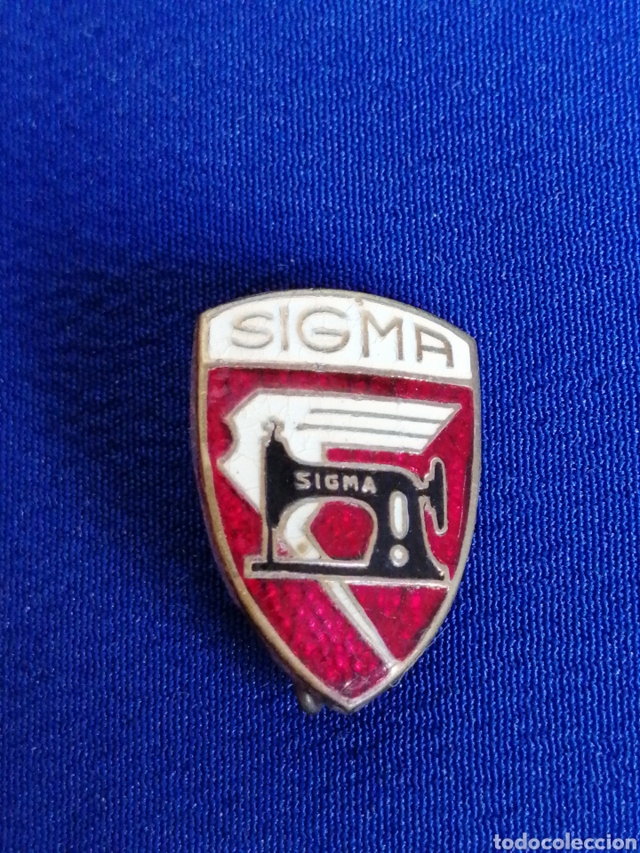 Pins de colecci&oacute;n: SIGMA M&Aacute;QUINA DE COSER INSIGNA ALFILER