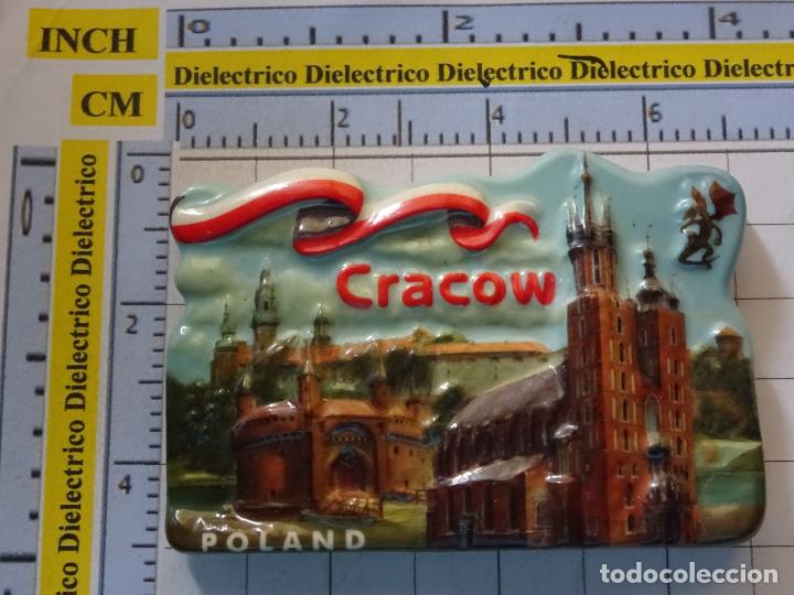 Pins de colecci&oacute;n: IMAN DE NEVERA. SOUVENIR RECUERDO TURISMO. POLONIA, CRACOVIA