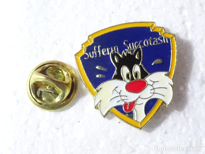 Pins de colecci&oacute;n: PIN DE DIBUJOS ANIMADOS. LOONEY TUNES. GATO SILVESTRE