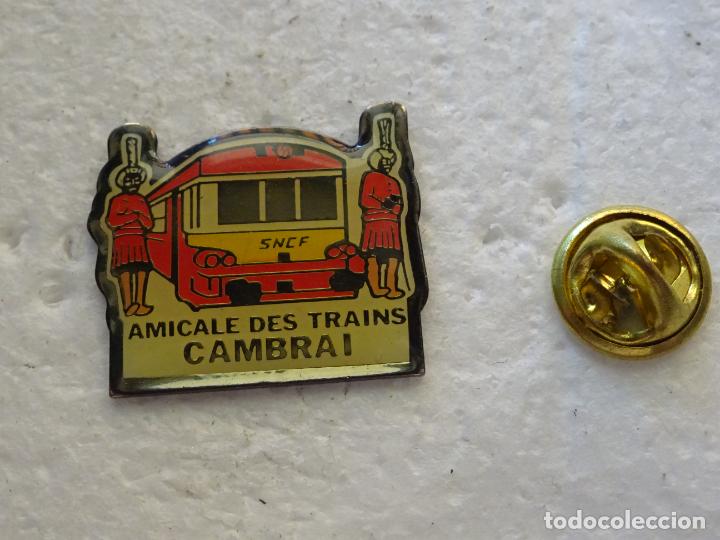 Pins de colecci&oacute;n: PIN DE TRENES FERROCARRILES. FRANCIA. SCNF. AMICALE DES TRAINS CAMBRAI