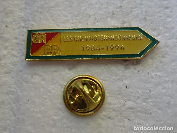 Pins de colecci&oacute;n: PIN DE TRENES FERROCARRILES. FRANCIA. SCNF. FERROVIARIOS 1984 1994 GR PR