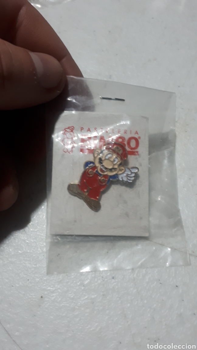 Pins de colecci&oacute;n: PIN SUPER MARIO PREMIO BIMBO B - Foto 1