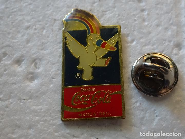 Pins de colecci&oacute;n: PIN DE TURISMO. EXPO 92 1992 SEVILLA EXPOSICI&Oacute;N UNIVERSAL. CURRO COCA COLA