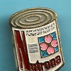 Pins de colección: INSIGNIA NUTRONA. ALIMENTOS ENVASADOS EN LATA. ANTERIOR A 1970.