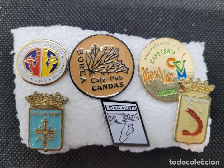 Pins de colecci&oacute;n: Colecci&oacute;n de 6 pins Hosteleria - Foto 1