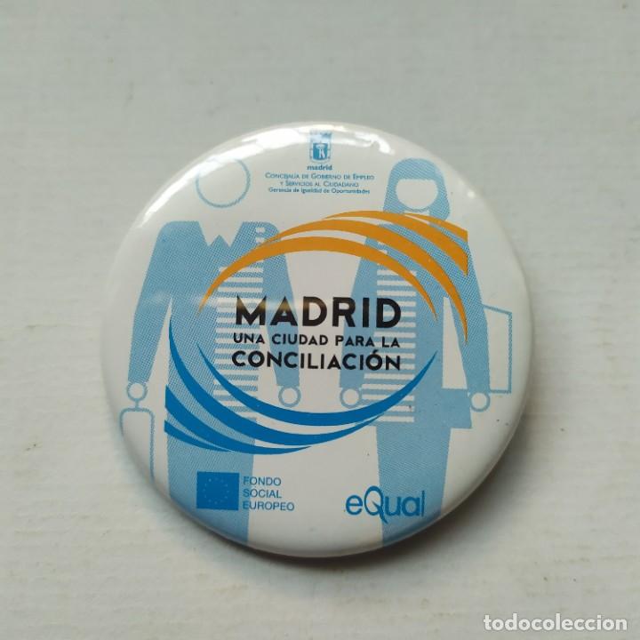 Pins de colecci&oacute;n: ## Pins Chapa de aguja - Madrid una ciudad para la conciliaci&oacute;n ##