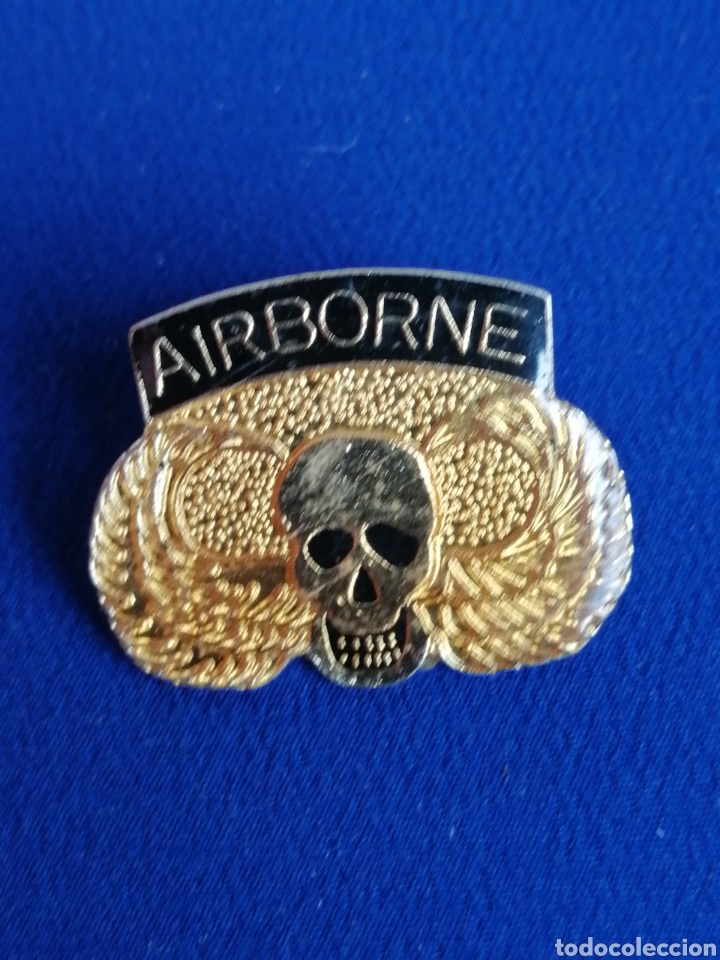 Pins de colecci&oacute;n: AIRBORNE EJ&Eacute;RCITO PIN - Foto 1