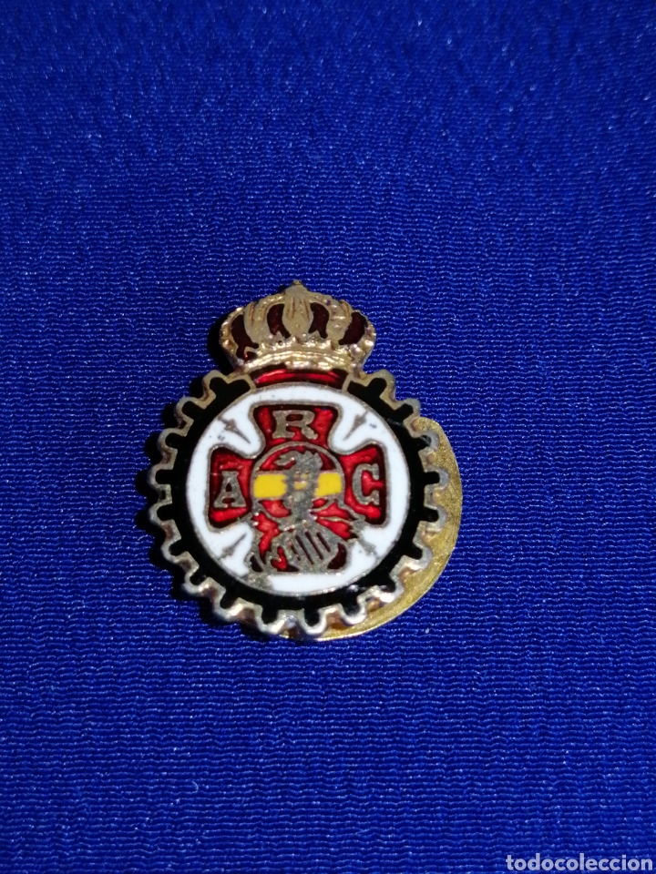 Pins de colecci&oacute;n: RAC - REAL CLUB DEL AUTOMOVIL VALENCIA INSIGNA DE OJAL dif&iacute;cil de conseguir