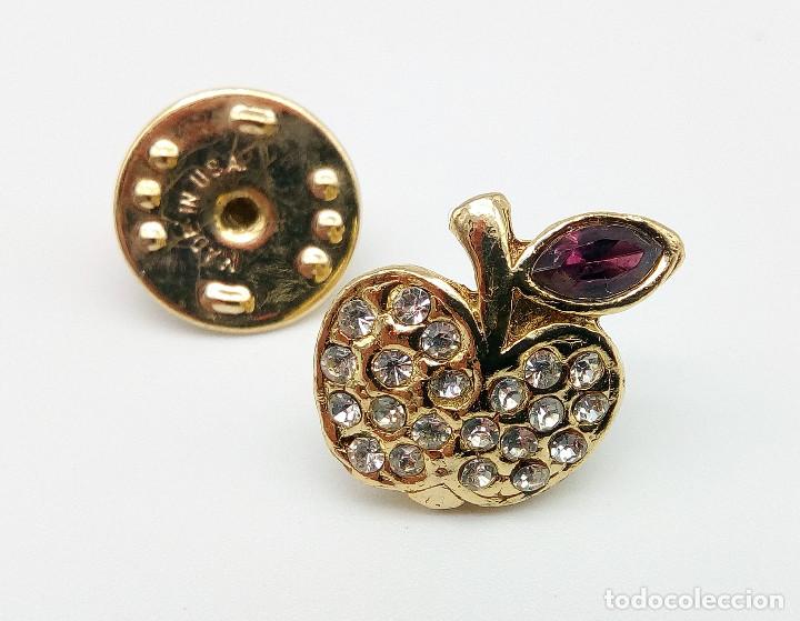 Pins de colecci&oacute;n: Pin Manzana de bisuter&iacute;a