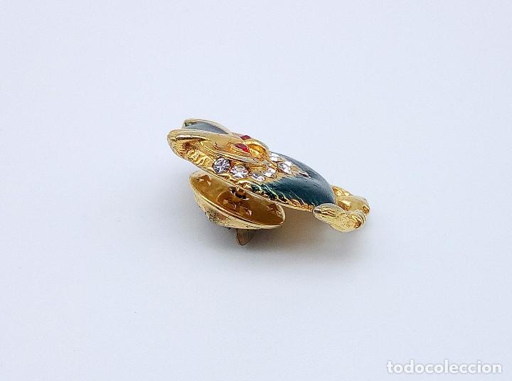 Pins de colecci&oacute;n: Pin b&uacute;ho de bisuter&iacute;a - Foto 4