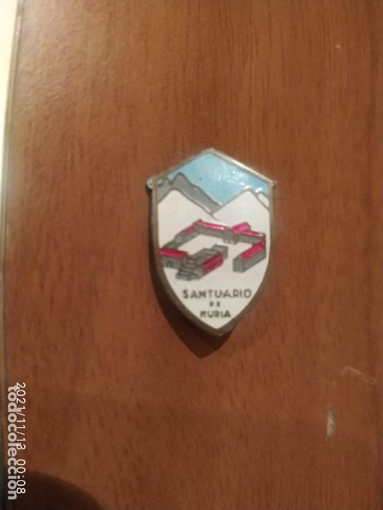 Pins de cole&ccedil;&atilde;o: Pin tipo insignia antigua santuario de Nuria Santuari aguja tipo imperdible
