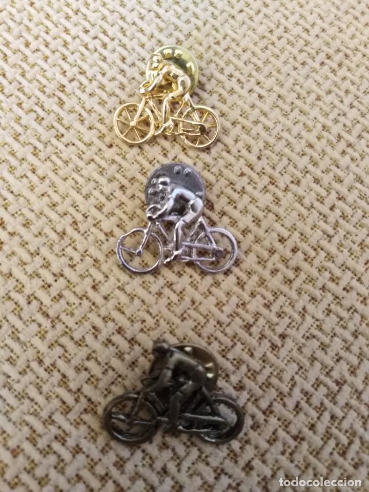 Pins de colecci&oacute;n: Lote Pins Ciclismo