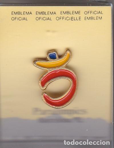 Pins de colecci&oacute;n: LOGO - EMBLEMA PARALIMPICS- PIN DE LAS OLIMPIADAS DE BARCELONA 92 EN SU ESTUCHE ORIGINAL (NUEVO)