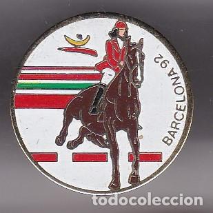 Pins de colecci&oacute;n: HIPICA - PIN DE LAS OLIMPIADAS DE BARCELONA 92 (OLYMPIC GAMES)