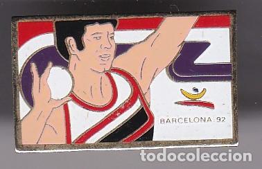 Pins de colecci&oacute;n: LANZAMIENTO DE PESO - PIN DE LAS OLIMPIADAS DE BARCELONA 92 (OLYMPIC GAMES)