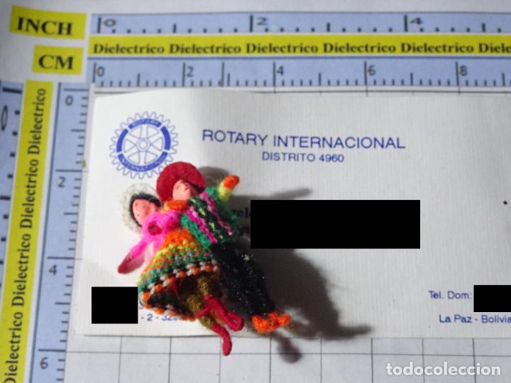 Collection pins: BROCHE DEL CLUB DE ROTARIOS ROTARY INTERNACIONAL. BOLIVIA. PAREJITA T&Iacute;PICA LUGARE&Ntilde;OS