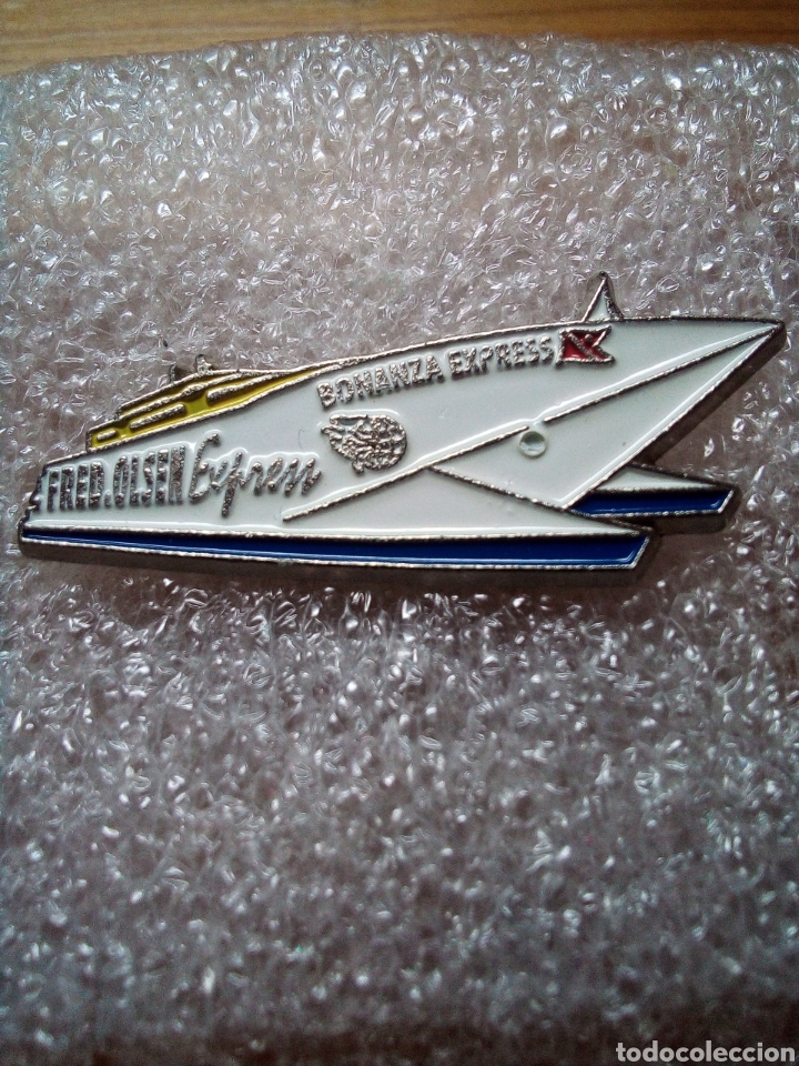 Pins de colecci&oacute;n: PIN 253 FRED OLSEN NAUTICA BARCO YATE BONANZA EXPRESS PINS PINES
