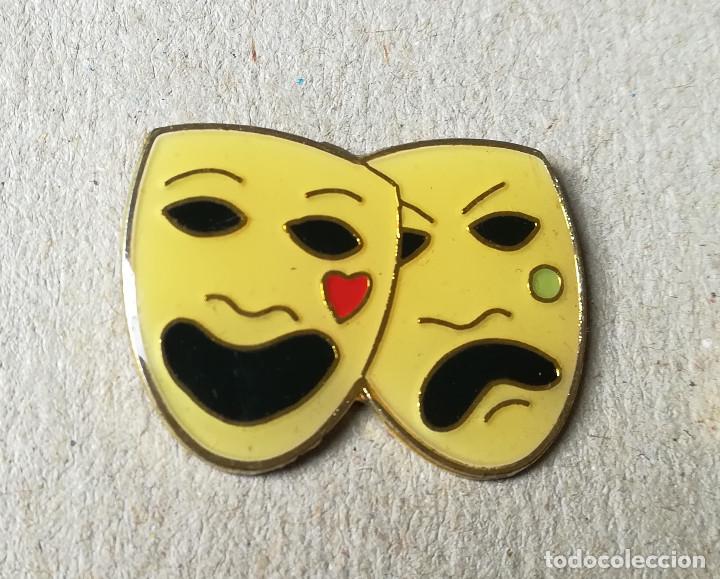 Pins de colecci&oacute;n: PIN TEATRO. LA COMEDIA Y LA TRAGEDIA - Foto 1