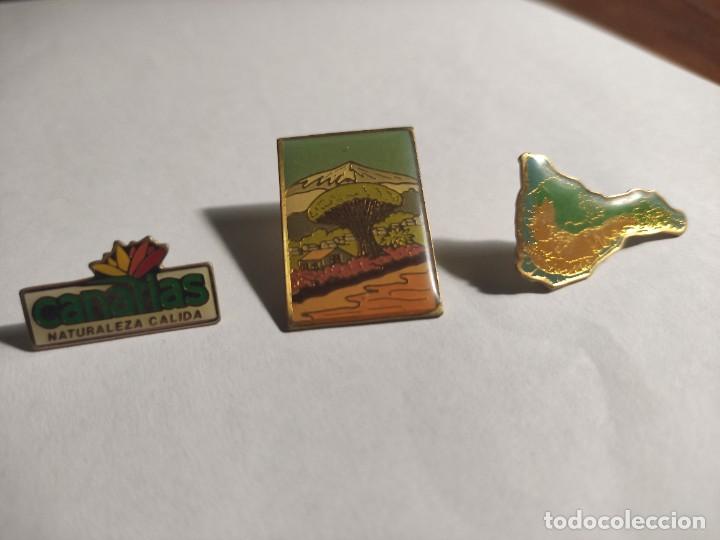 Pins de colecci&oacute;n: 3 pins Canarias