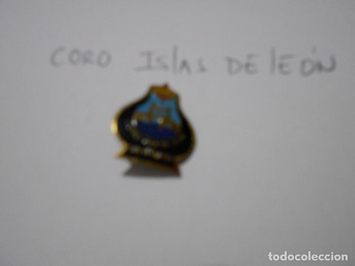 Pins de colección: PIN CORO ISLA DE LEÓN - Foto 1 - 303523003