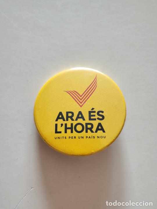 Pins de colecci&oacute;n: XAPA ARA &Eacute;S L'HORA ANC CATALUNYA CAP A LA INDEPEND&Egrave;NCIA