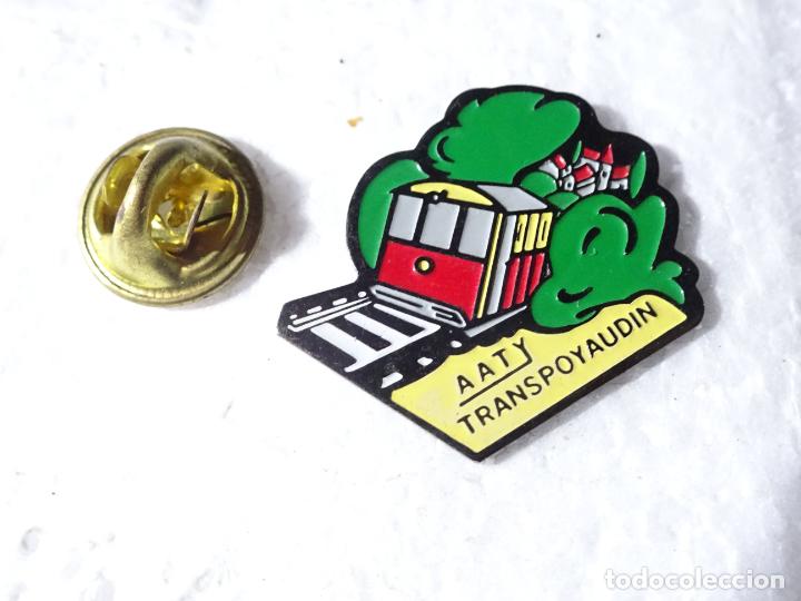 Pins de colecci&oacute;n: PIN DE TRENES FERROCARRILES. FRANCIA. AATY TRANSPOYAUDIN