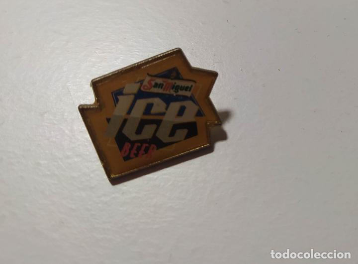 Pins de colecci&oacute;n: PIN ICE BEER CERVEZA SAN MIGUEL. CAR117