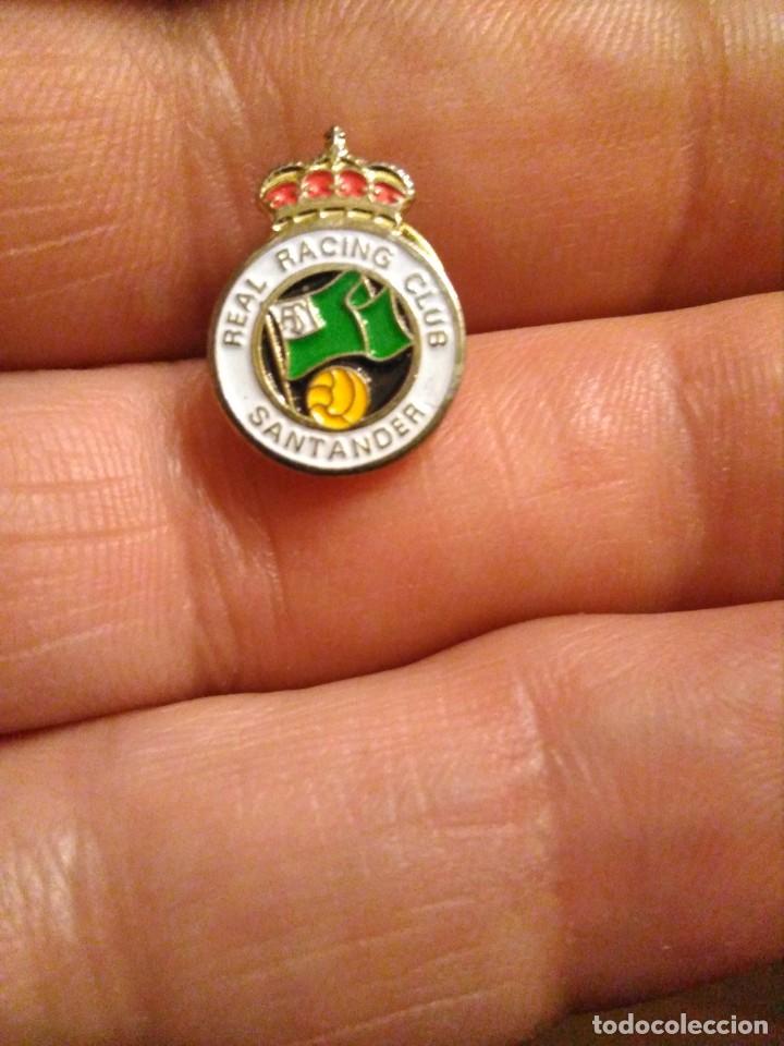 Pins de cole&ccedil;&atilde;o: Pins INSIGNIA F&Uacute;TBOL REAL RACING CLUB SANTANDER