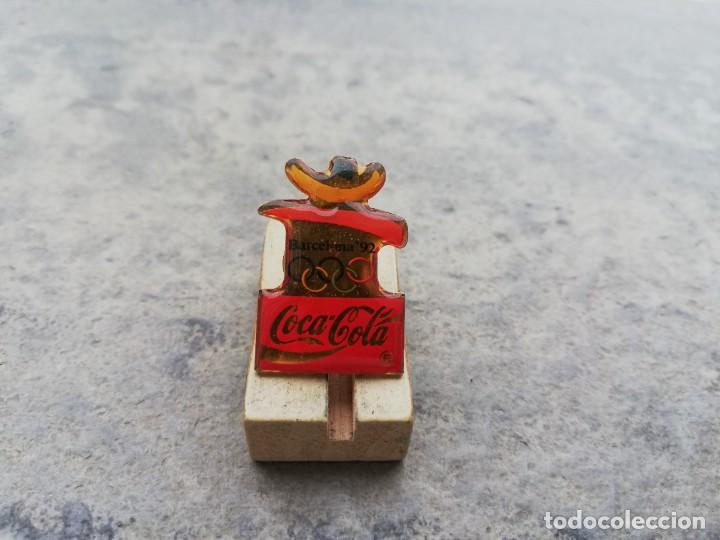 Pins de colecci&oacute;n: PIN DE COCACOLA ES UN PIN CON EL ANAGRAMA DE LAS OLIMPIADAS DE BARCELONA 92